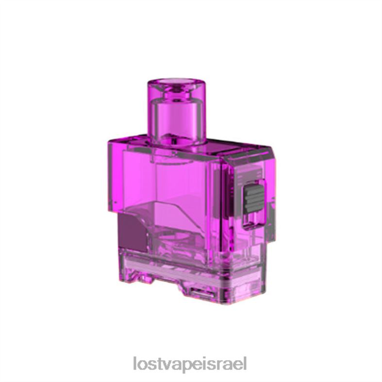 Lost Vape Orion אמנות תרמילי החלפה ריקים | 2.5 מ"ל סגול ברור L26X4316 | Lost Vape Disposable