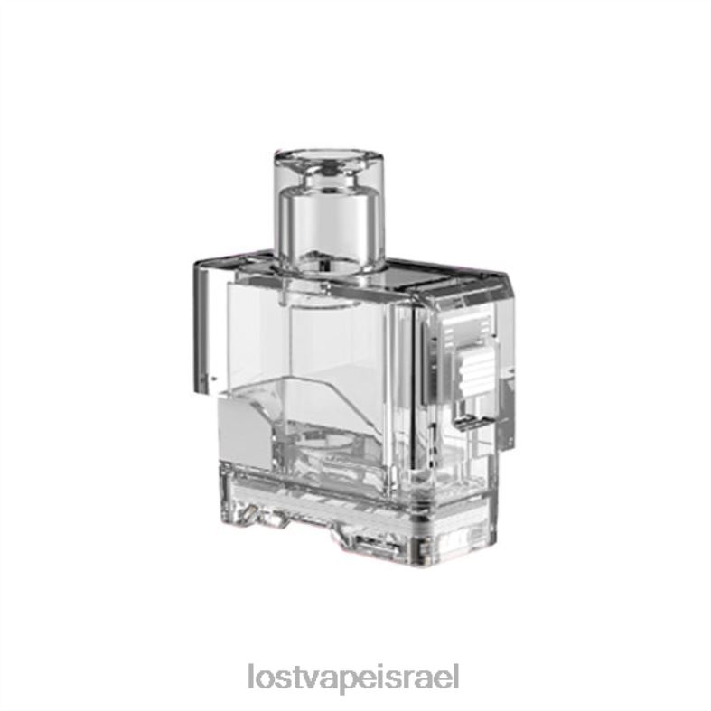 Lost Vape Orion אמנות תרמילי החלפה ריקים | 2.5 מ"ל ברור לחלוטין L26X433 | Lost Vape Flavors Israel