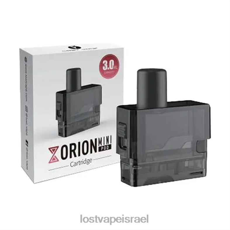 Lost Vape Orion מיני תרמיל חלופי ריק | 3 מ"ל שָׁחוֹר L26X434 | Lost Vape Wholesale