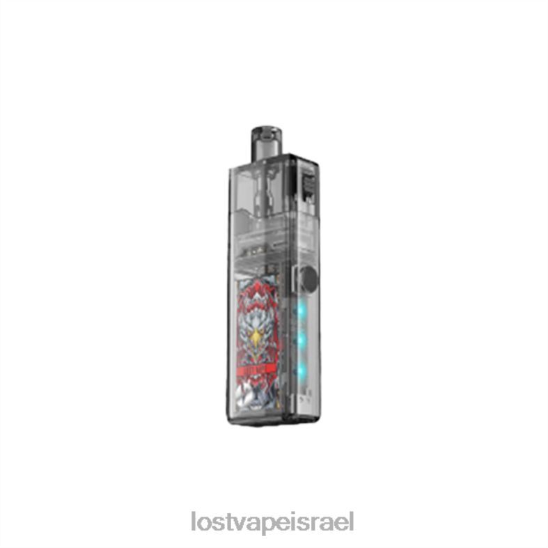 Lost Vape Orion ערכת ארט פוד שחור ברור L26X416 | Lost Vape Disposable