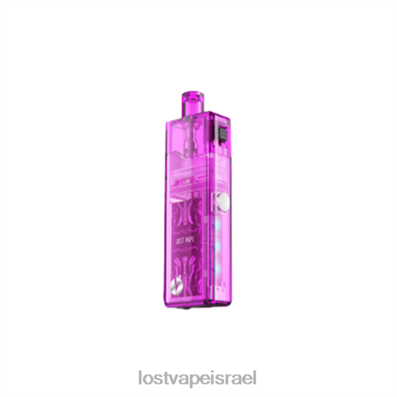 Lost Vape Orion ערכת ארט פוד סגול ברור L26X4201 | Lost Vape Israel