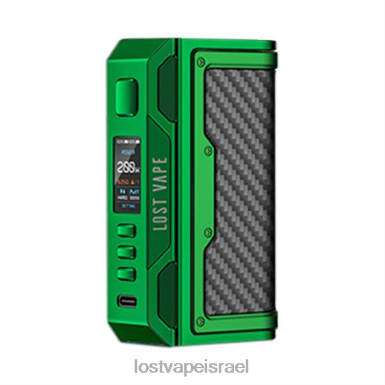 Lost Vape Thelema quest 200w mod סיבי פחמן ירוקים L26X4184 | Lost Vape Wholesale